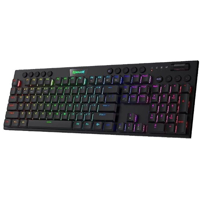 TECLADO GAMER K618-RGB-SP SWITCH RED MECANICO HORUS REDRAGON 1