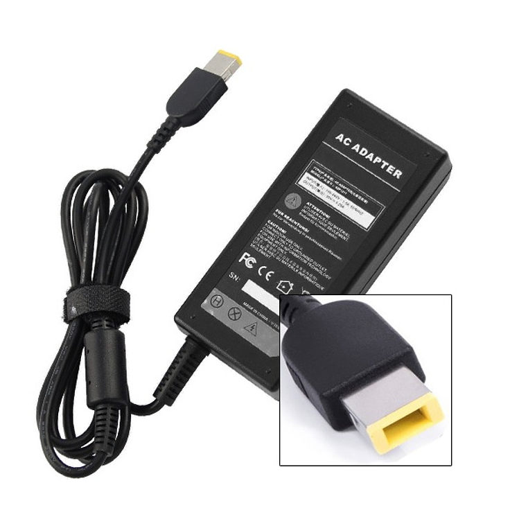 CARGADOR NOTEBOOK LENOVO 20V*3.25A P.RECT CLOVER 2
