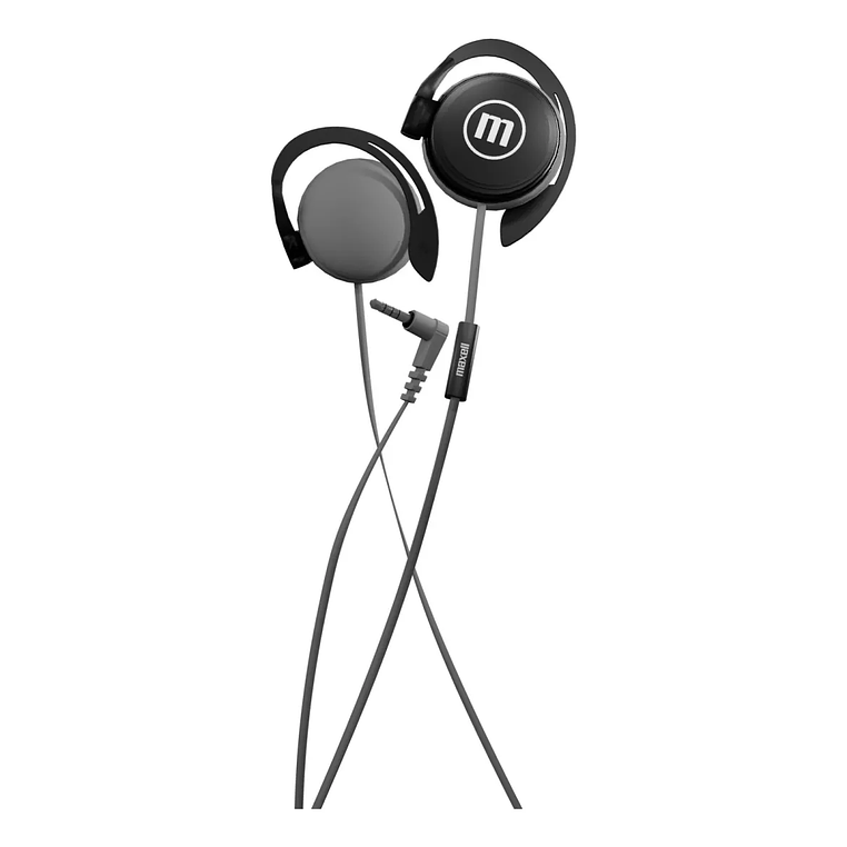 AUDIFONO CON CABLE MANOS LIBRES CON GANCHO/MIC MAXELL 2