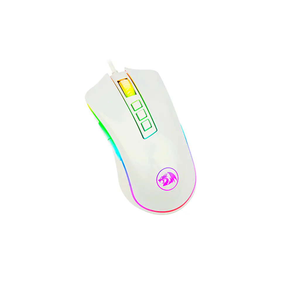 Mouse Gamer Redragon Cobra M711 White 2