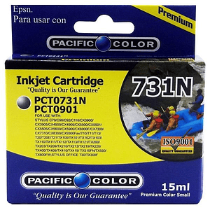Cartucho  Alternativo Pacific Color Pc-T0731 BK