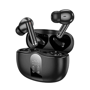 Audífonos Borofone TWS FQ3 Soulmate ANC Negro – Bluetooth 5.4 y ANC+ENC