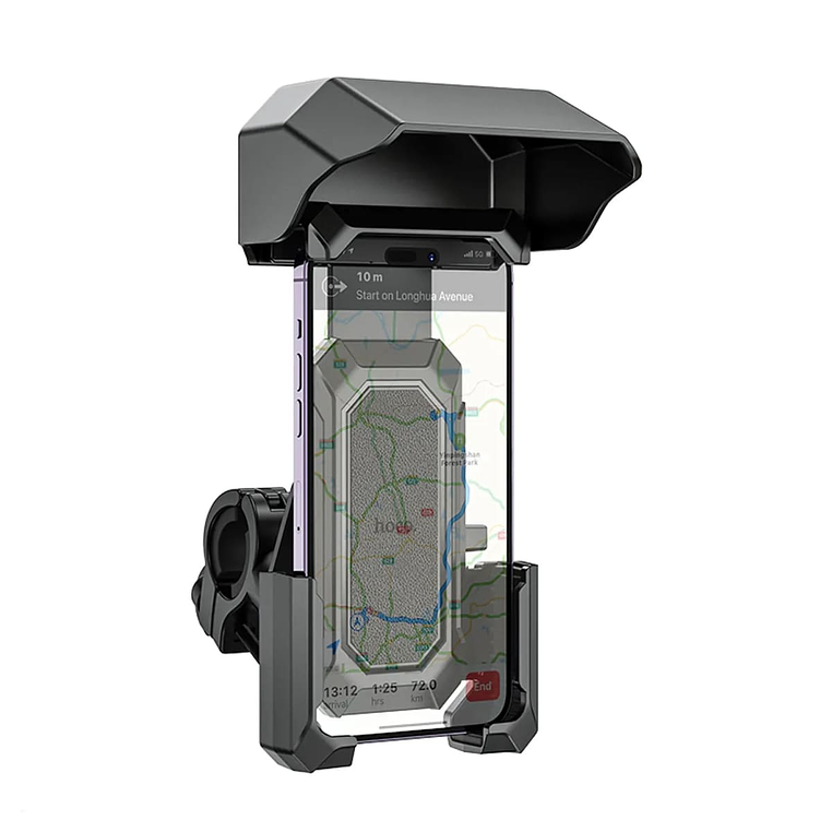 Soporte de celular para Moto Hoco H31 Wild Wolf Negro 1