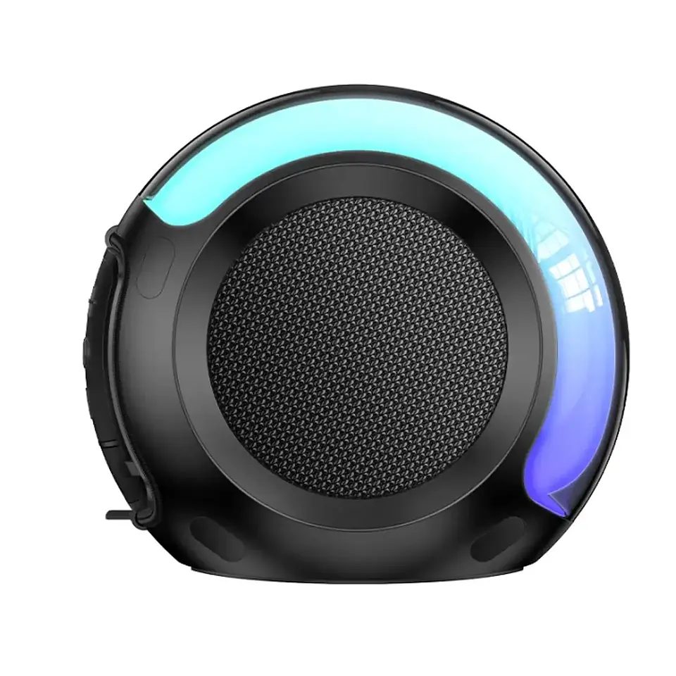 Hoco Parlante DS65 Ambient Light Snail Negro  3