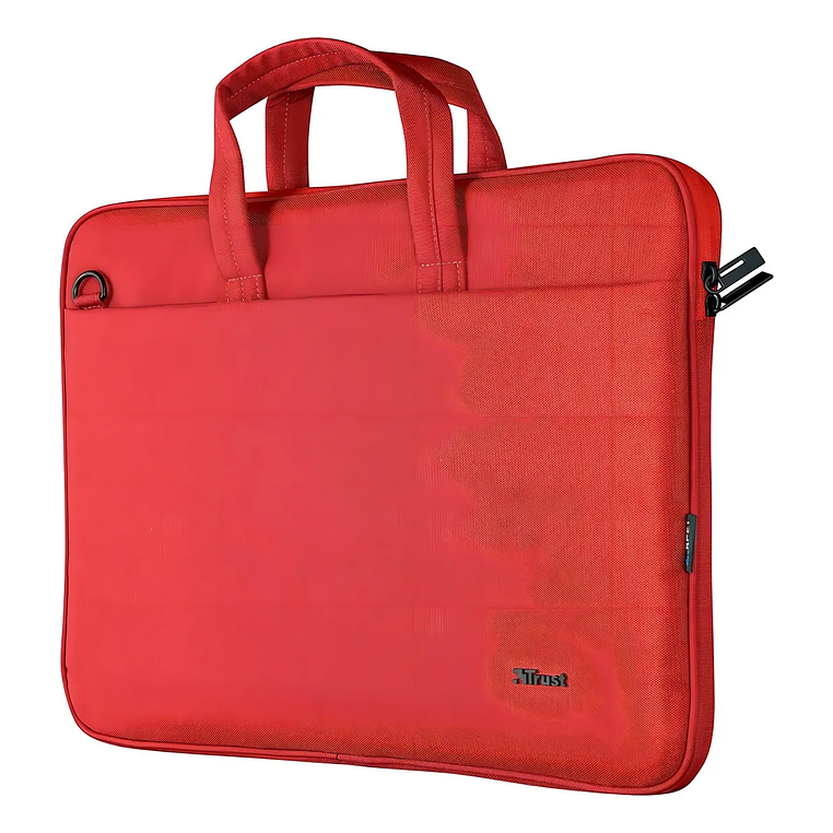 Bolso Maletin Notebook 16 Pulgadas Trust Bologna Eco Backup Color Rojo 3