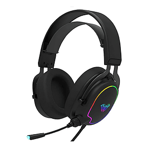 Audífono Gamer Aula 3,5 + Usb Rgb Stereo F606