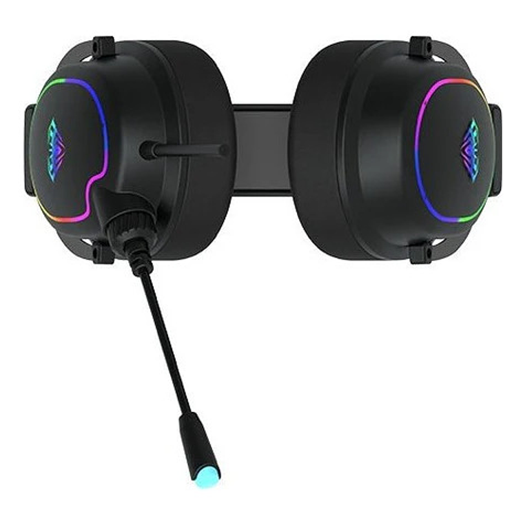 Audífono Gamer Aula 3,5 + Usb Rgb Stereo F606 4