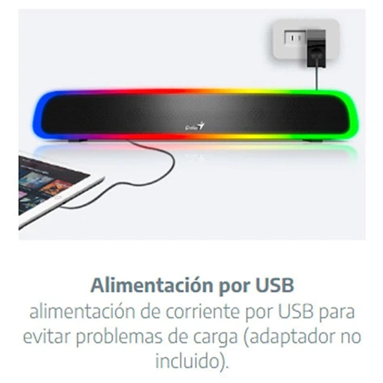 SPEAKER RS2 USB SOUNDBAR 200BT GENIUS 4