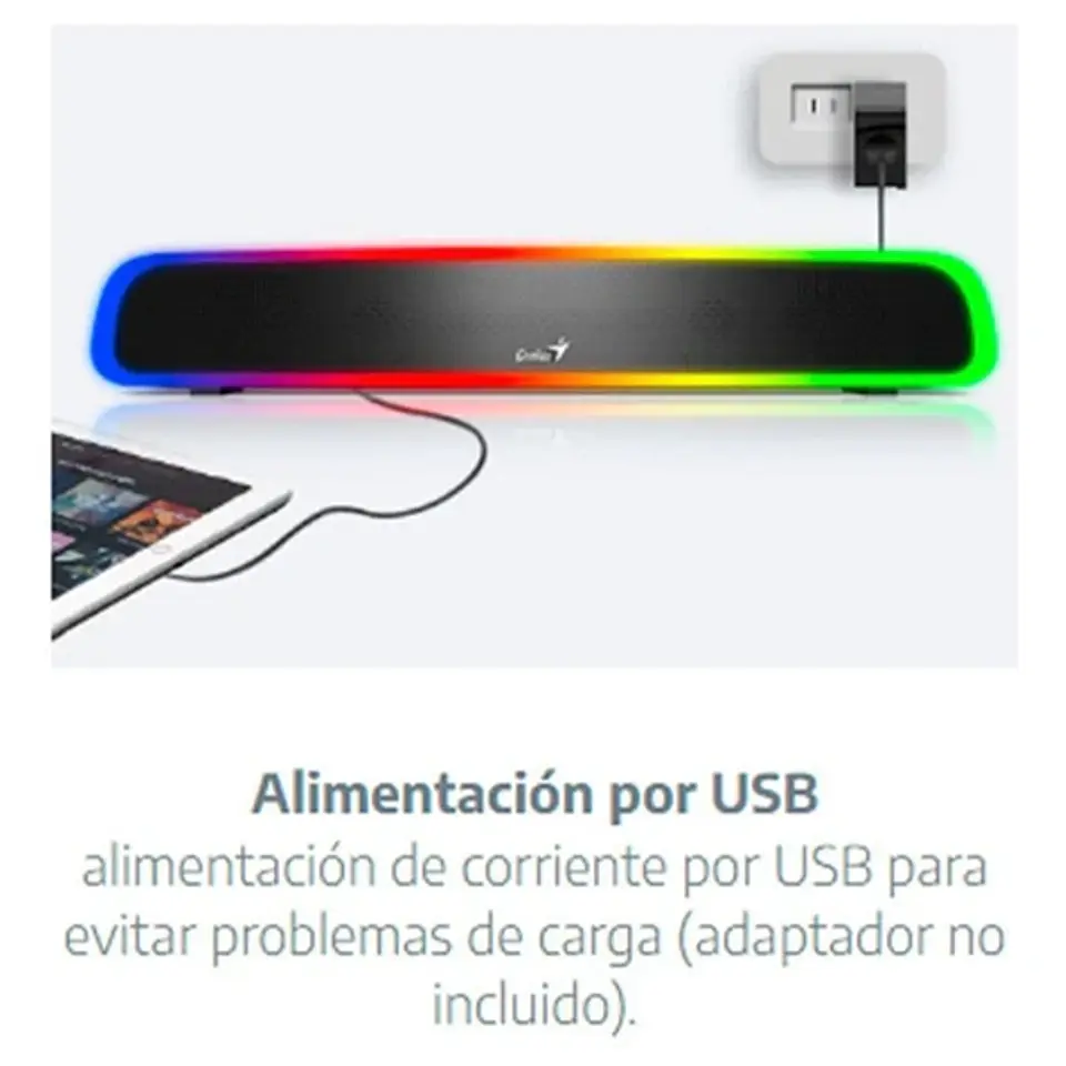 SPEAKER RS2 USB SOUNDBAR 200BT GENIUS 4