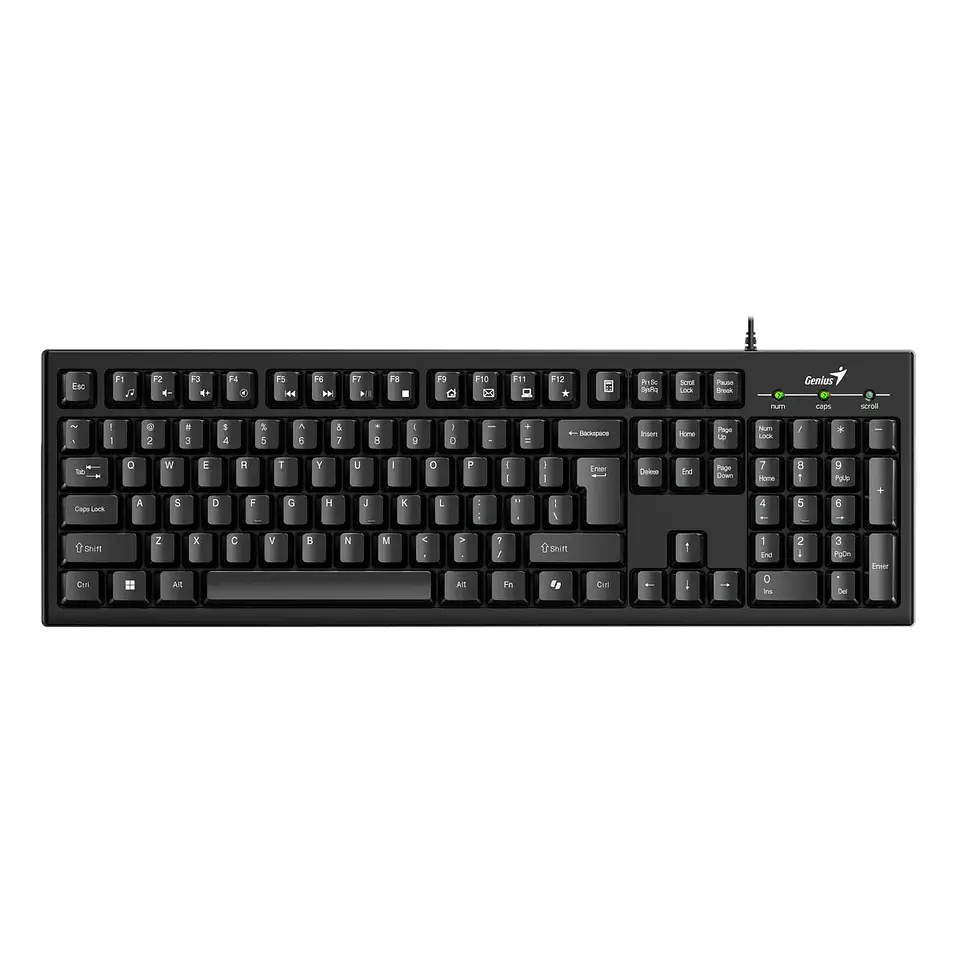 TECLADO USB MULTIMEDIA KB-100 GENIUS  1