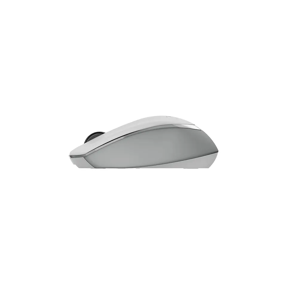 MOUSE INALAMBRICO NX-7009 WHITE GREY GENUIS 4