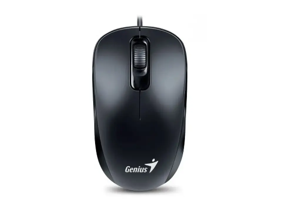 MOUSE ALAMBRICO DX110 NEGRO GENIUS  1