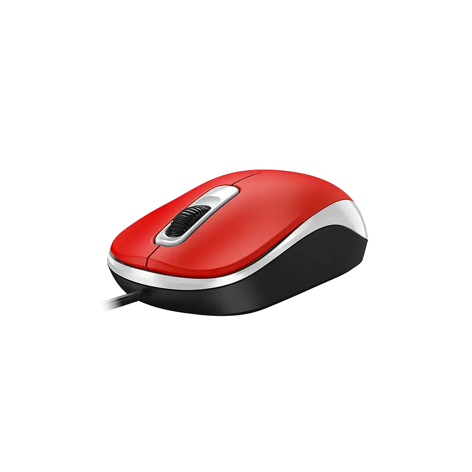 Mouse Alámbrico DX110 Rojo GENIUS  3