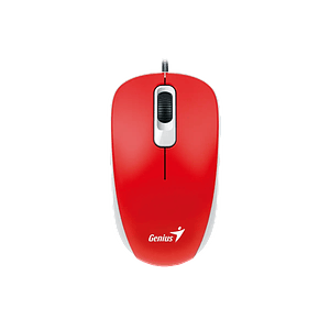 Mouse Alámbrico DX110 Rojo GENIUS 