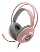 Audifonos Gamer Monster Girl Warm Color Rosado - Miniatura 1