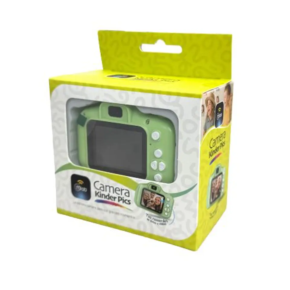 CAMARA DIGITAL PORTATIL KINDER PICS GREEN MLAB 5