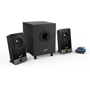 SUBWOOFER MULTIMEDIA 300X 2.1 BLACK SW2.1 GENIUS