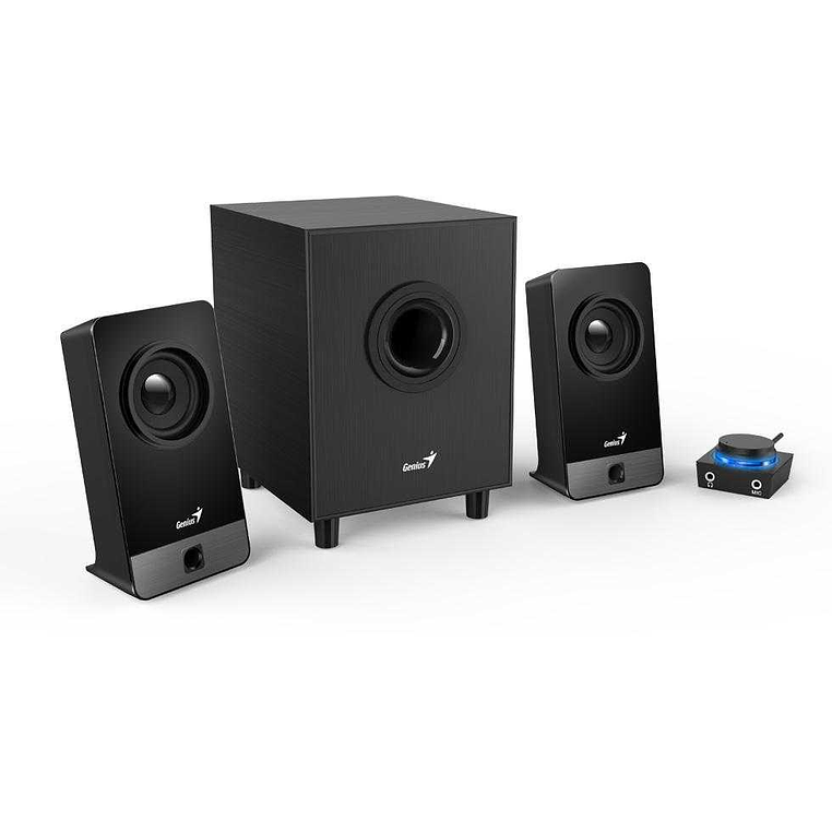 SUBWOOFER MULTIMEDIA 300X 2.1 BLACK SW2.1 GENIUS 1