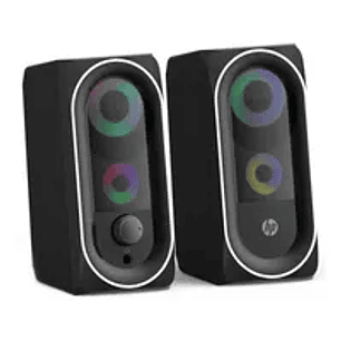 Parlante Gamer Hp Dhe-6001 2.1 Negro 6w Usb Negro