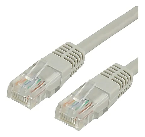 Cable De Red / Patch Cord Certificado Cat6 2 Mts Gris