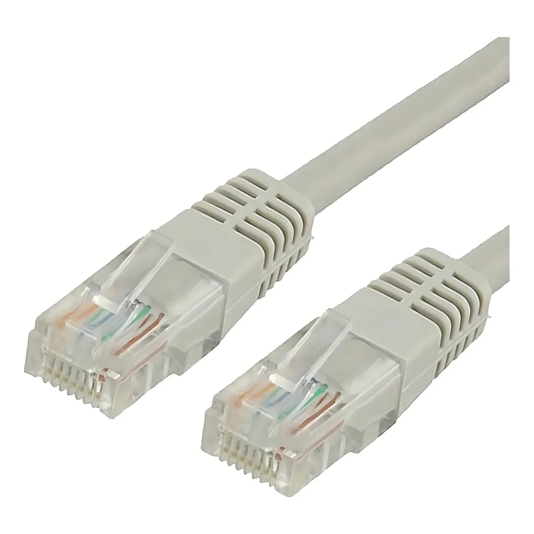 Cable De Red / Patch Cord Certificado Cat6 2 Mts Gris 1