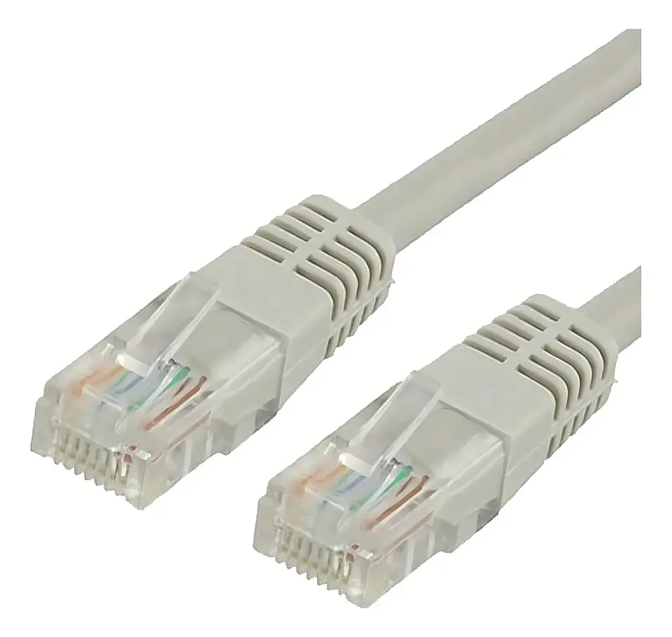 Cable De Red / Patch Cord Certificado Cat6 2 Mts Gris 1