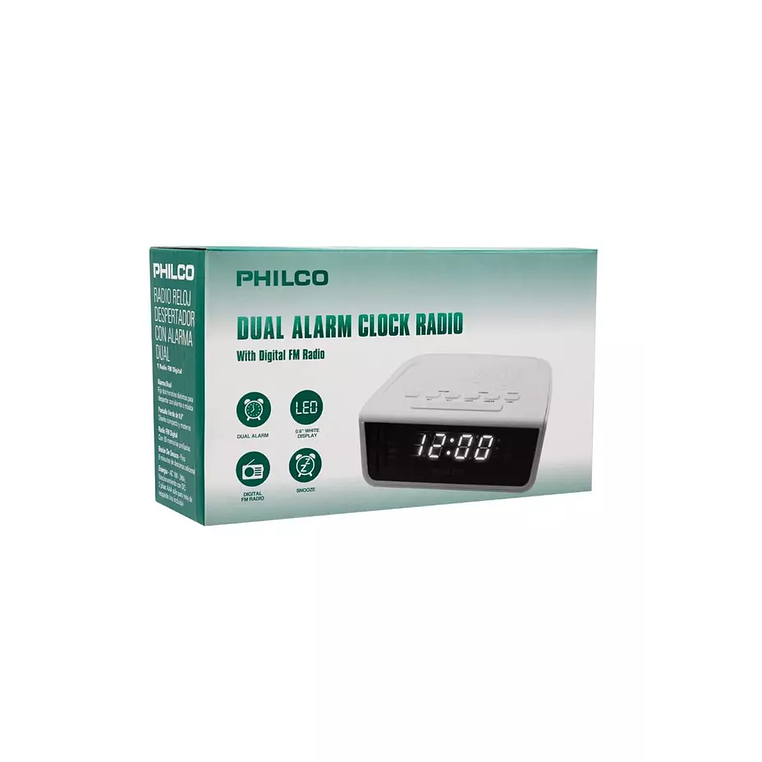 RADIO RELOJ PAR106 PHILCO 1