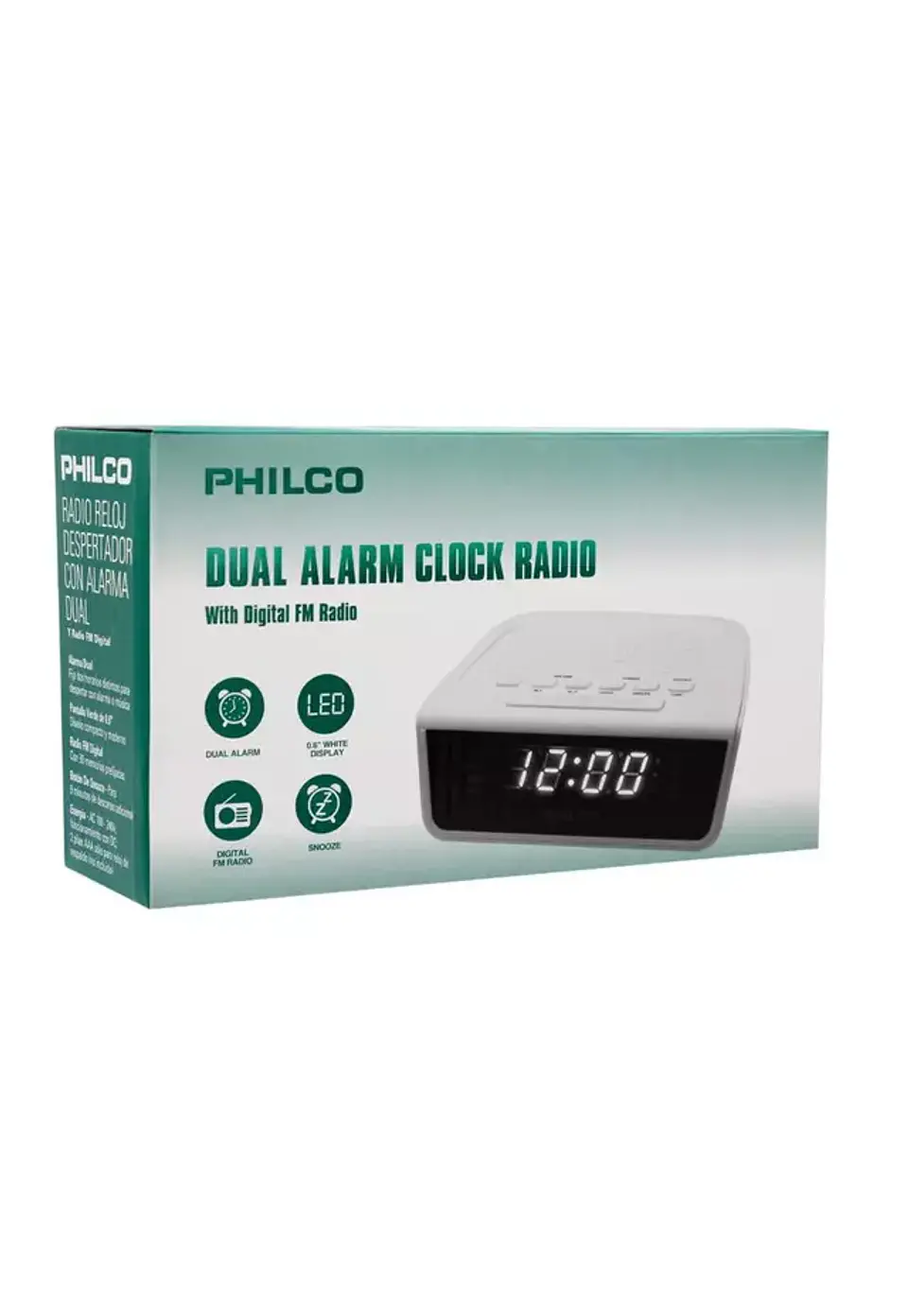 Radio Reloj PAR106 PHILCO 1