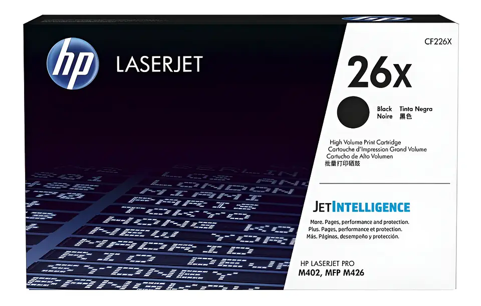 Tóner Original HP 26X BK (CF226X) 2