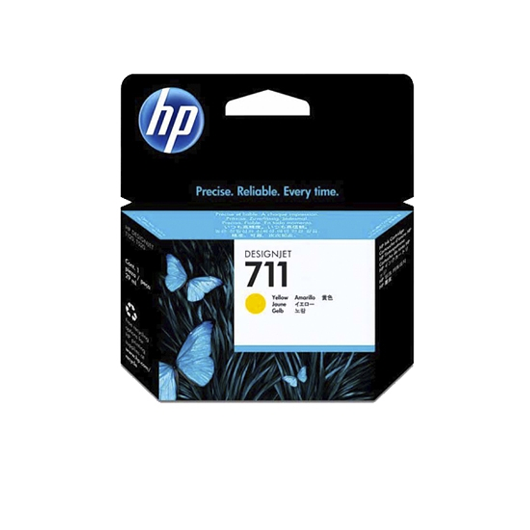 Cartucho Original Hp 711 Yellow 1