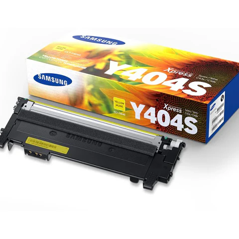 Tóner Original Samsung CLT-Y404S Amarillo – Rendimiento 1.000 Páginas