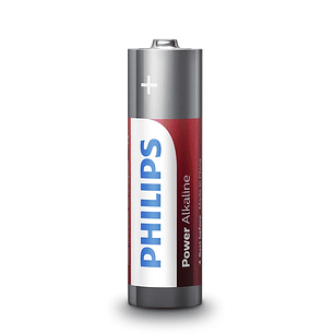 PILA ALCAINA AA BLISTER 12 UNIDADES PHILIPS