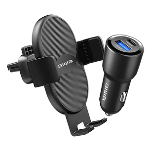 SOPORTE TELEFONO + CARGADOR TIPOC 3A AW-H83C AIWA