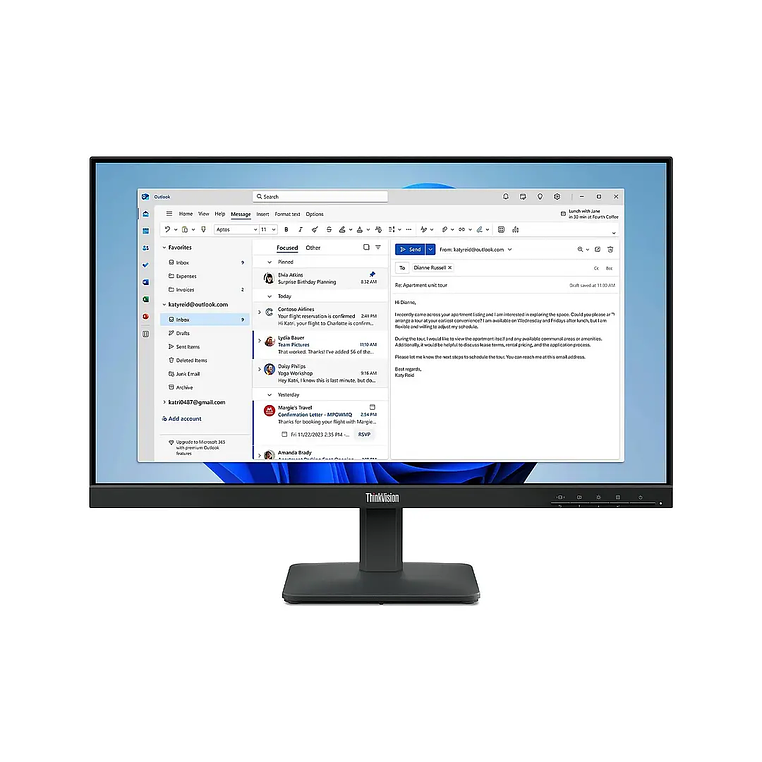 MONITOR LENOVO THINKVISION S24-4E 1