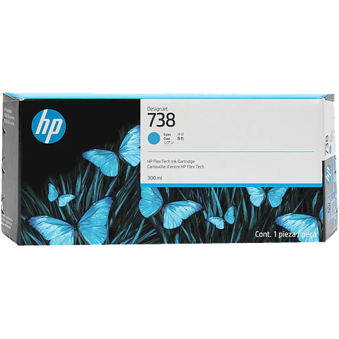 Tinta Original HP 738 C (676M6A)