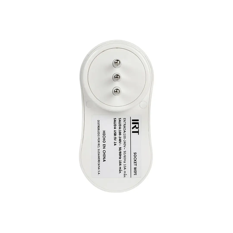enchufe inteligente con usb 2.0 socket wifi irt 1