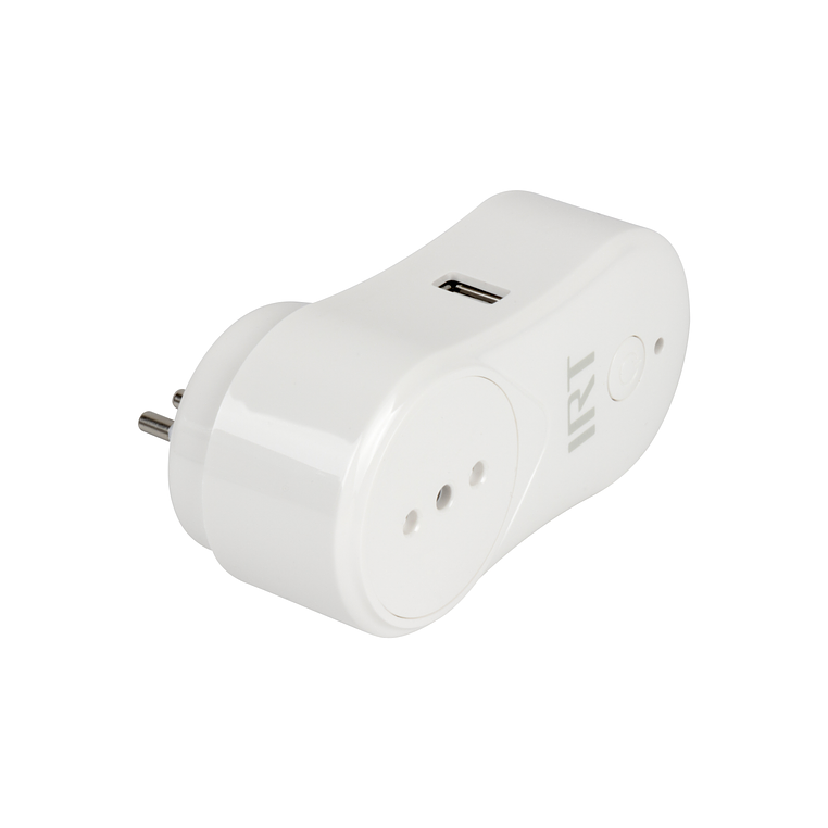 enchufe inteligente con usb 2.0 socket wifi irt 2
