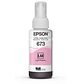 Tinta Epson Original T673  Magenta Claro - Miniatura 1