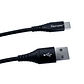cable tipo c a usb a qc 3.0 2,5mts negro tm-200562 - Miniatura 3