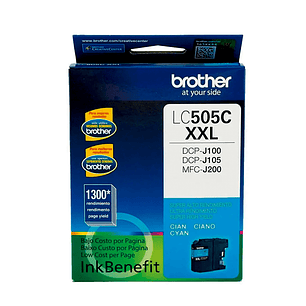 Tinta Original Brother Lc-505 Cyan Xxl