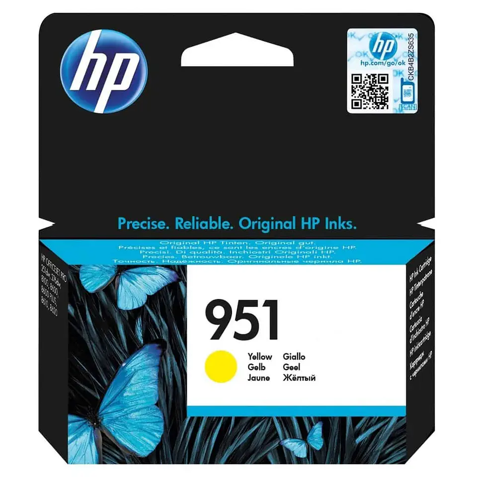 Cartucho Original Hp 951 Y (Cn052Al) 2