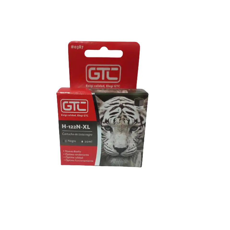 Tinta Alternativa H122 Xl  BK GTC 2
