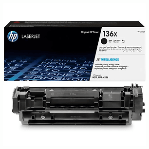 Tóner HP 136X Black LaserJet Original (W1360X)