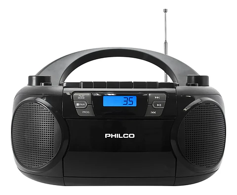 Radio Boombox Casette CD BT PJC 7000 BT BK PHILCO