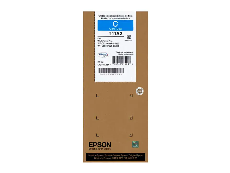Bolsa De Tinta Epson T11A3 CIAN Original 2