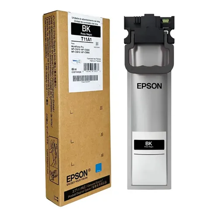 Bolsa De Tinta Epson T11A1 BK Original 2