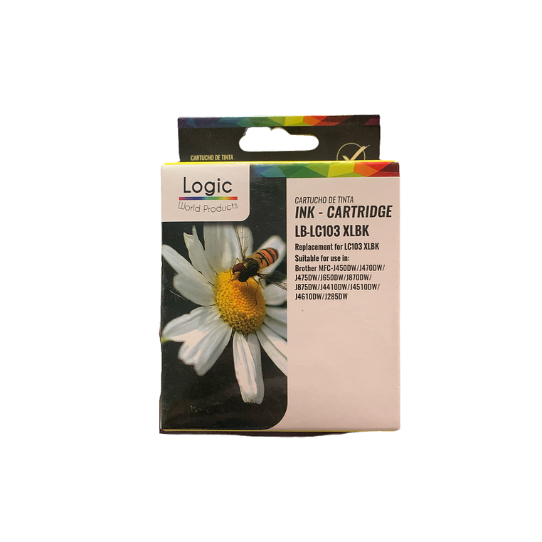 Tinta Alternativa Lc103 BK LOGIC 1