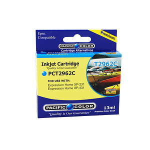 Cartucho Alternativo Pacific Color Pc-T2962 Cian