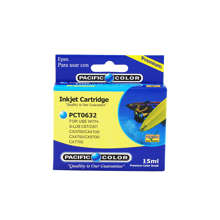 Cartucho Alternativo Pacific Color Pc-T0632 C 1