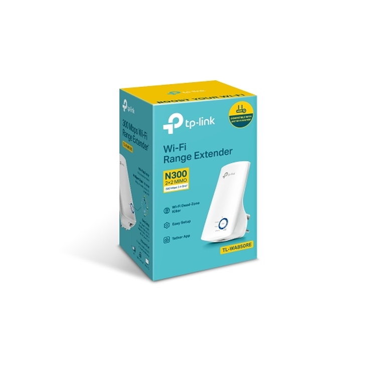 Repetidor Expansor De Señal Wifi Tp-link Tl-wa850re 300 Mbp 1